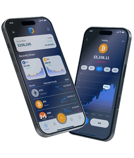 RezoxFin Smartphone-Dashboard